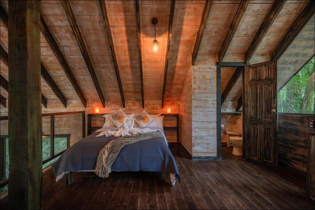 Unicorn Lodge: Direct Riverfront : Unique Experience San Gerardo de Dota Exteriör bild