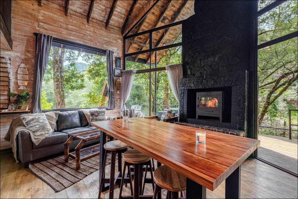 Unicorn Lodge: Direct Riverfront : Unique Experience San Gerardo de Dota Exteriör bild
